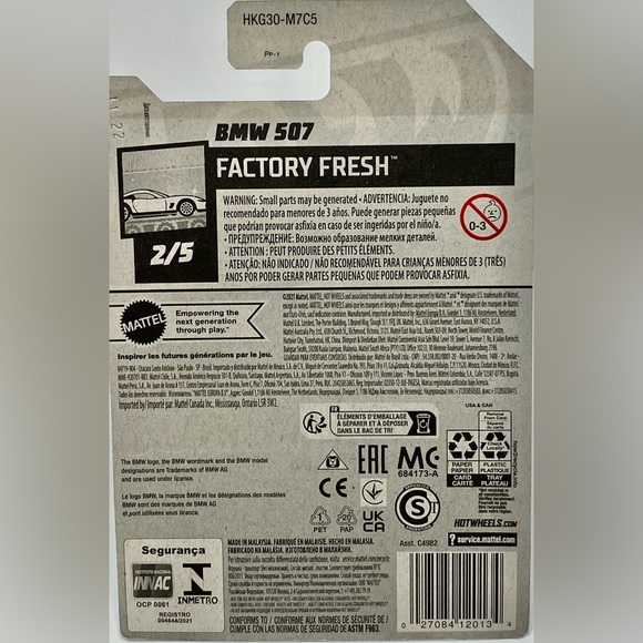 β
 π 4/20 π NEW 2023 MATTEL HOT WHEELS 2/5 HW FACTORY FRESH BMW 507 #120/β¦ - Picture 2 of 3